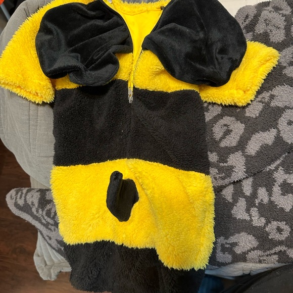 Halloween Pumpkin Hoodie, Hat and Booties & Bumble Bee Costume Baby 0-3 months - Picture 9 of 13